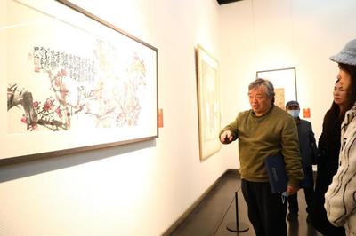 長安畫派藝術(shù)中心揭牌儀式暨陜西省長安畫派美術(shù)作品展覽開幕式在西安隆重舉行